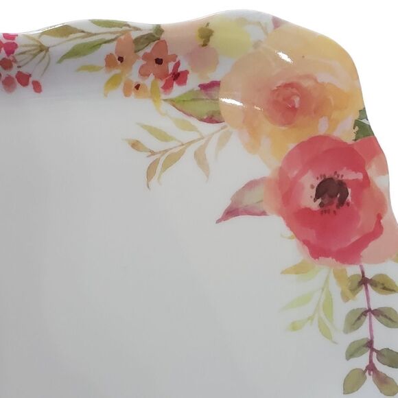 Easter tray with bunny and flowers - Picture 2 of 3